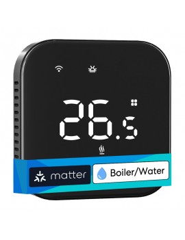 Smart thermostat MEROSS MTS215BMA-B-EU Wi-Fi (black)