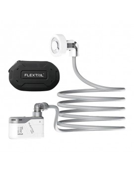 Flextail  Max Shower with storage box (white)