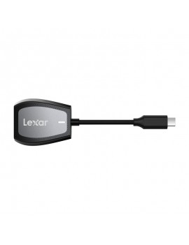 Lexar Dual-Slot SD/microSD Memory Card Reader, USB-C