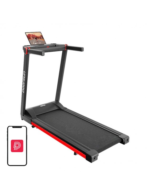 DeerRun A1 Foldable Treadmill (black and red)