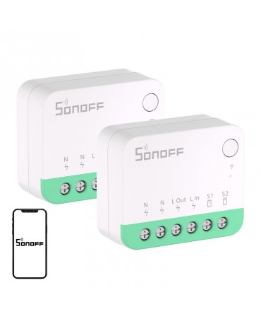 SONOFF Smart Switch MINIR4M (Extreme) Matter 2Pack