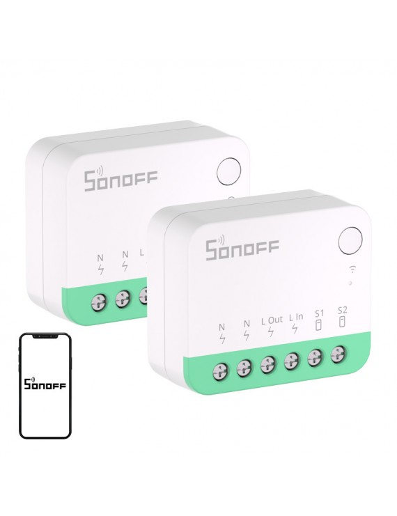 SONOFF Smart Switch MINIR4M (Extreme) Matter 2Pack