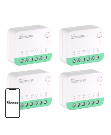 SONOFF Smart Switch MINIR4M (Extreme) 4Pack