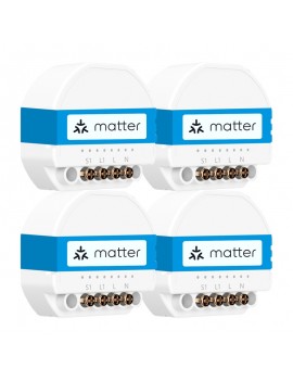 4-Pack Smart Wi-Fi Switch MEROSS MSS815MAQUA-UN