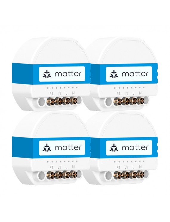 4-Pack Smart Wi-Fi Switch MEROSS MSS815MAQUA-UN