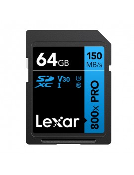 Memory card Lexar Professional 800x Pro SDXC 64GB