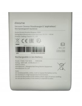 Replacement Battery for Dreame V10