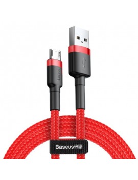 Baseus Καλώδιο MicroUSB Cafule 2.4A 1m (Κόκκινο)