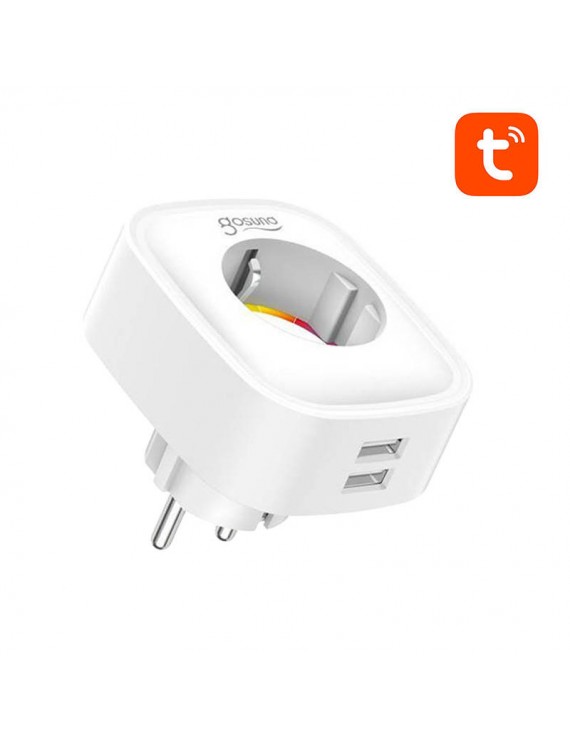 Gosund Έξυπνη Εξωτερική Πρίζα WiFi SP112 2xUSB Tuya 16A (Λευκό)