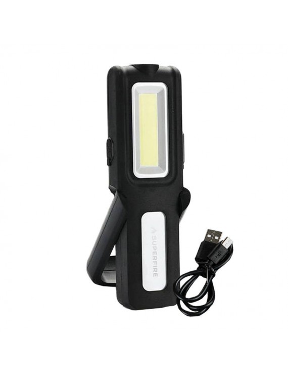Workshop flashlight Superfire G12, 566lm, USB