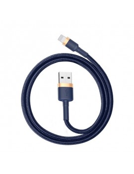 Baseus Καλώδιο Lightning Cafule 1.5A 2m (Σκούρο Μπλε/Χρυσό)