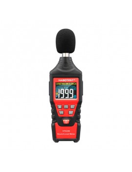 Habotest Ψηφιακός Μετρητής Έντασης Ήχου HT622B USB A/C (Μαύρο/Κόκκινο)