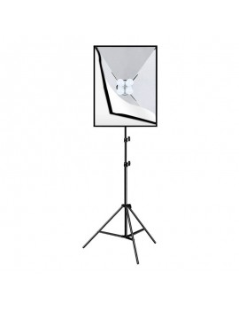 Puluz Σετ Στούντιο Φωτογράφισης PU5071EU, Softbox LED 50x70cm, Τρίποδο, Λάμπες LED x4