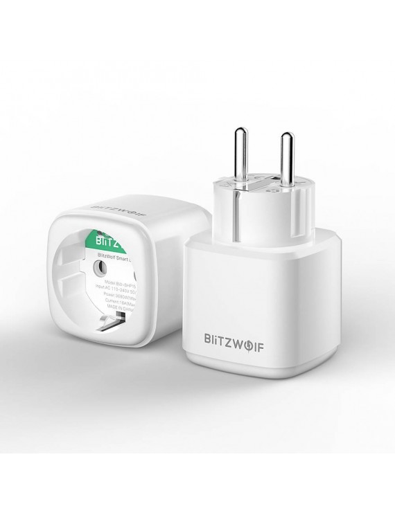 Blitzwolf Έξυπνη πρίζα BW-SHP15, ZigBee, 3680W (Λευκό)