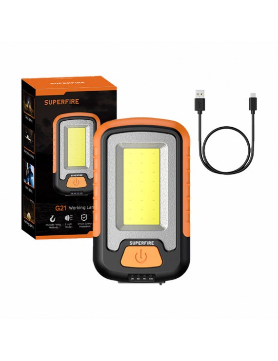 Workshop Flashlight Superfire G21, 650lm, USB