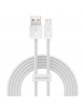 Baseus Καλώδιο USB σε Lightning Dynamic Series, 2.4A, 2m (Λευκό)