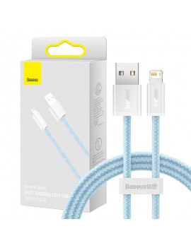 Baseus Καλώδιο USB σε Lightning Dynamic Series, 2.4A, 1m (Γαλάζιο)