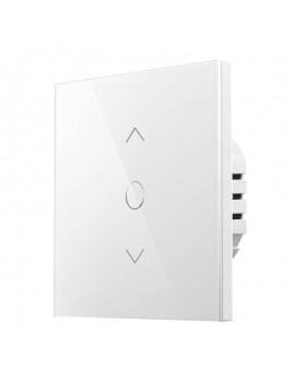 Meross Έξυπνος Διακόπτης Ρολού WiFi MRS100HK (EU) με Χρονόμετρο (HomeKit) (Λευκό)