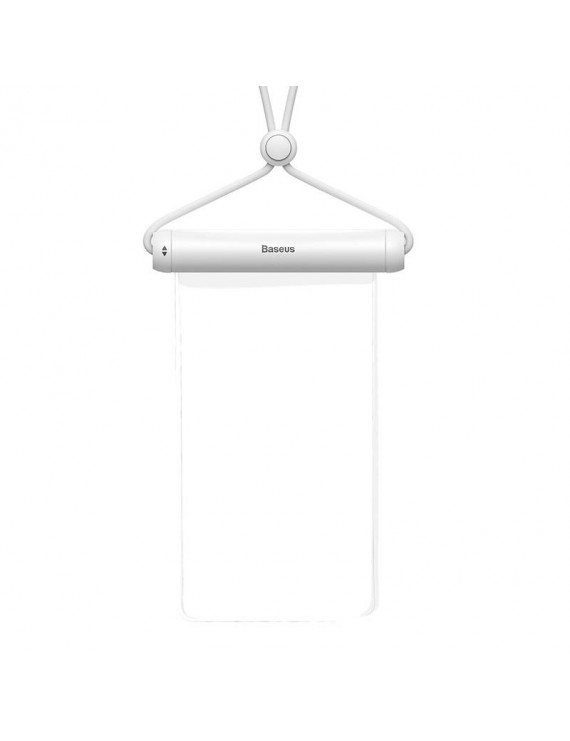 Baseus Αδιάβροχη Θήκη για Smartphone Cylinder Slide-Cover (Λευκό)