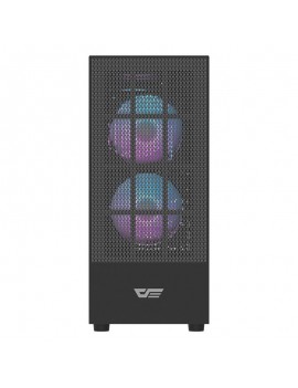 Darkflash A290 θήκη υπολογιστή (μαύρη) + 3 ανεμιστήρες