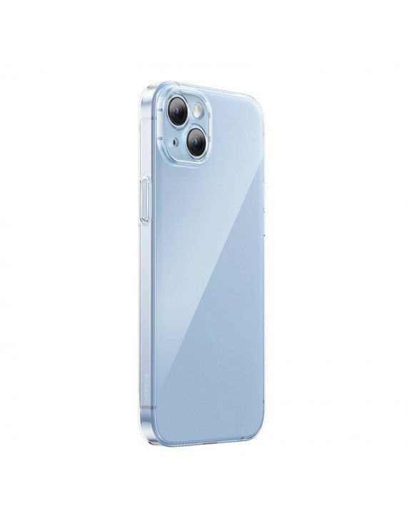 Baseus Θήκη Crystal Series για iPhone 14 Plus + Προστατευτικό  Οθόνης Tempered Glass (Διαφανές)