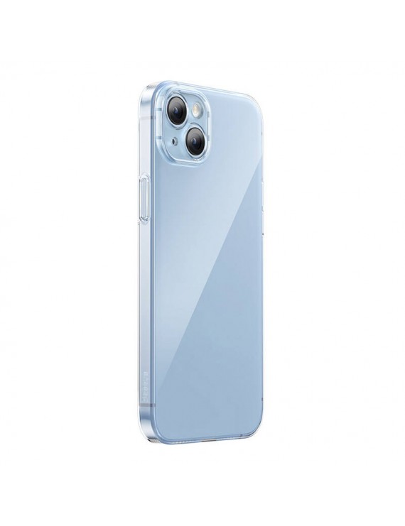 Baseus Θήκη Crystal Series για iPhone 14 Plus + Προστατευτικό  Οθόνης Tempered Glass (Διαφανές)