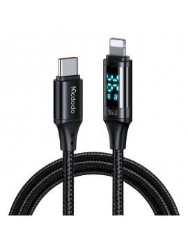 Cable Mcdodo CA-1030 USB-C to Lightning, 36W, 1.2m (black)
