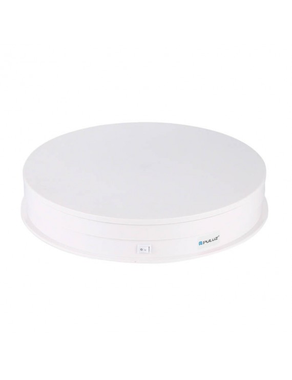 Electric Rotating Turntable Display Puluz 30cm USB (white)