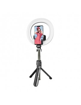 Selfie stick/ tripod Puluz with LED light ring Selfie stick/ tripod Puluz with LED light ring