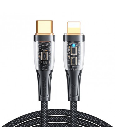 Joyroom S-C Lightning 20W 1.2m USB to USB-C Lightning cable S-CL020A3 (black)