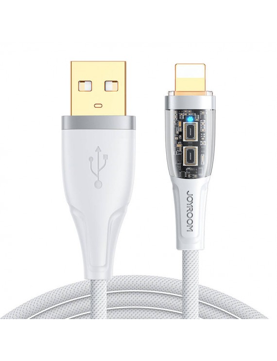 Cable to USB-A / Lightning / 2.4A / 1.2m Joyroom S-UL012A3 (white)