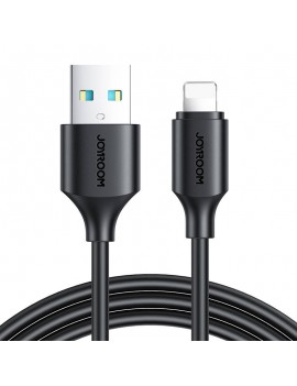 Cable to USB-A / Lightning / 2.4A / 0.25m Joyroom S-UL012A9 (black)