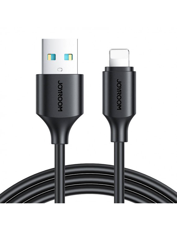 Cable to USB-A / Lightning / 2.4A / 0.25m Joyroom S-UL012A9 (black)