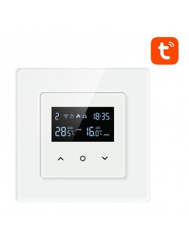 Avatto Έξυπνος Ψηφιακός Θερμοστάτης WT200-BH-3A-W, 3A, Wi-Fi TUYA (Λευκό)