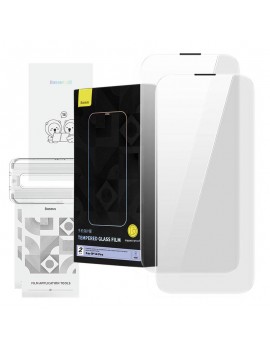 Baseus Προστατευτικό Οθόνης Tempered Glass Corning με Φίλτρο Σκόνης για iPhone 14 Pro (Διαφανές) Baseus Προστατευτικό Οθόνης Tempered Glass Corning με Φίλτρο Σκόνης για iPhone 14 Pro (Διαφανές)