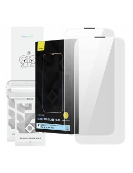 Baseus Προστατευτικό Οθόνης Tempered Glass Corning με Φίλτρο Σκόνης για iPhone 14 Pro Max (Διαφανές) Baseus Προστατευτικό Οθόνης Tempered Glass Corning με Φίλτρο Σκόνης για iPhone 14 Pro Max (Διαφανές)