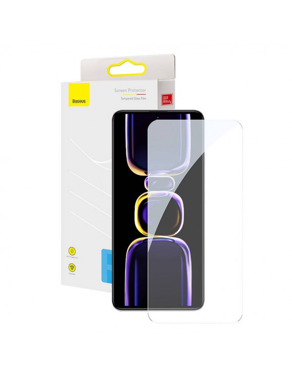 Baseus Προστατευτικό Οθόνης Tempered Glass για Redmi K60/K60 Pro (Διαφανές)