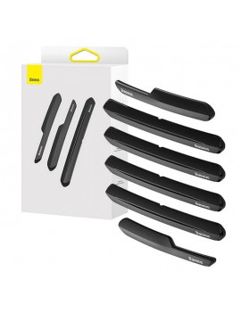 Baseus Σετ Προστατευτικών για Πόρτα/Καθρέφτη T-Space για Tesla  (6τμχ) (Μαύρο)