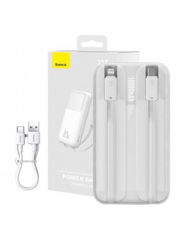 Baseus Powerbank Comet 10000mAh, 22.5W (Λευκό)