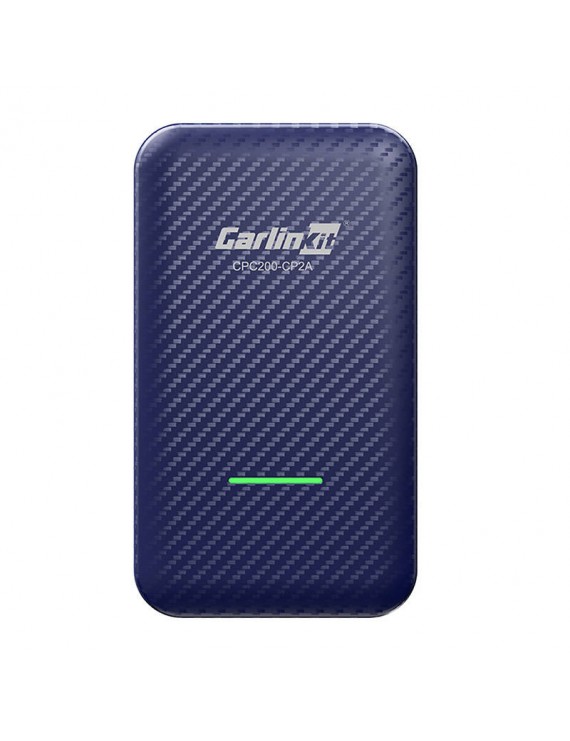 Ασύρματος προσαρμογέας Carlinkit CP2A Apple Carplay/Android Auto (μπλε)
