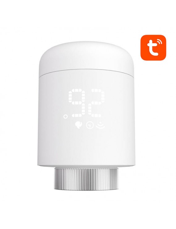 Avatto Βαλβίδα Έξυπνου Θερμοστάτη TRV16 Zigbee Tuya (Λευκό)