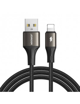 Cable USB to Lightning Joyroom SA25-AL3 / 3A / 1.2m (black)