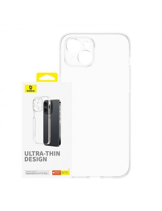 Baseus Θήκη OS-Lucent Series για iPhone 15 Plus (Διαφανής)