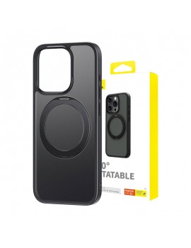 Baseus Μαγνητική Θήκη Τηλεφώνου για iPhone 15 ProMax CyberLoop Series (Μαύρο)