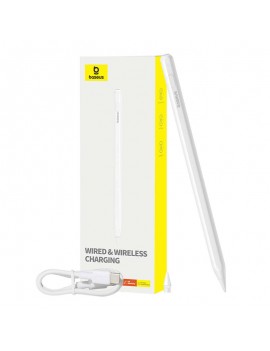 Baseus Ψηφιακή Γραφίδα Smooth Writing Series (Active Version) με Ασύρματη & Ενσύρματη Φόρτιση (Λευκό)