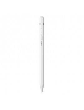 Baseus Ψηφιακή Γραφίδα Smooth Writing Series (Active Version) με Ενσύρματη Φόρτιση και Καλώδιο Lightning (Λευκό)