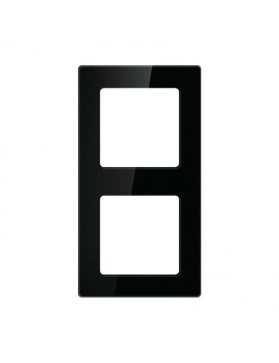 Avatto Διπλό Πλαίσιο Διακόπτη N-TS10-Frame-B2 (Μαύρο)
