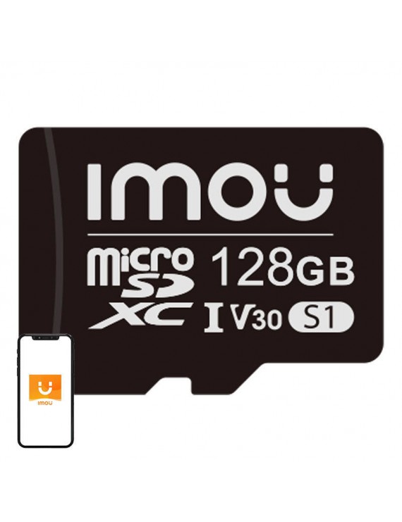 IMOU Κάρτα Μνήμης microSD (UHS-I, SDHC, 10/U3/V30, 95/38) 128GB