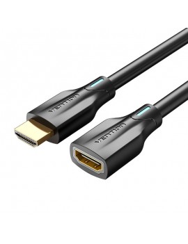 Vention AHBBG HDMI 2.1 extension cable, 1.5m, 8K 60Hz/ 4K 120Hz (black)