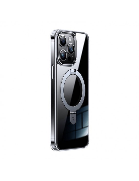 Torras phone case UPRO Ostand Clear for iPhone 15 PRO (transparent)